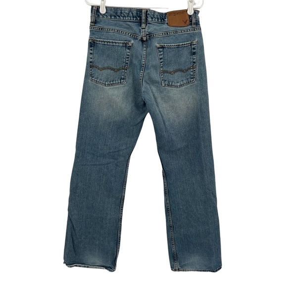 American Eagle Bootcut Distressed Jeans Size 30 x 32 Men's - Picture 3 of 6